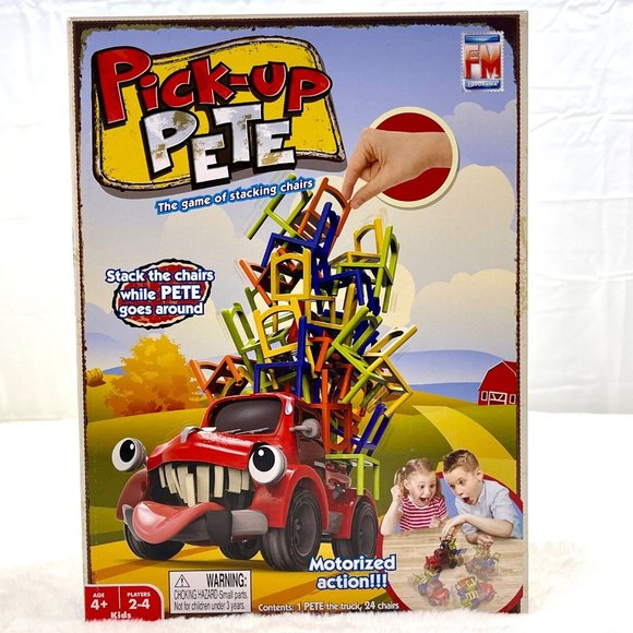 Pick-up Pete The Game of Stacking Chairs Motorized Fotorama 100% Complete - Picture 8 of 12